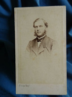 Photo CDV Crespon à Nimes - Homme Aux Favoris, Mr Brett, Second Empire Ca 1865  L447 - Old (before 1900)