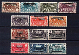 A E F - 1936 - Tb Du Congo Surch  - N° 1 à 14 Sauf 5 - Oblit - Used - Used Stamps