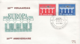 COB - FDC N° 718 - Timbre N° 2130/31 - 1981-1990