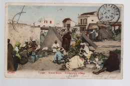 CPA - Maroc - Tanger - Grand Socco - Cordonniers Arabes - Colorisée - Circulée En 1907 - Tanger