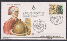 Italie: Franc Maçonnerie: Societa' Dante Alighieri - Vrijmetselarij