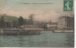 HTS DE SEINE-Suresnes-Les Quais-Le Fort Du Mont-Valérien (colorisé) Abeille 14 - Suresnes