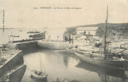 OUESSANT . LE PORT ET LA BAIE DE LAMPAUL  ( Scan Recto Et Verso ) - Ouessant