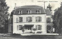 CPA   DAMBLAIN - FACADE DU CHATEAU - - Other & Unclassified