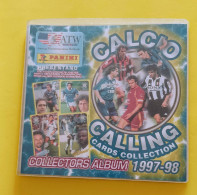 Calcio Calciatori 1997.98 Calling ATW Album  Completo 56 Carte Telefoniche Card Panini - Edition Italienne