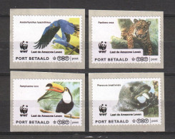 Netherlands 2007 PORT BETAALD MNH WWF AMAZON WILD LIFE - Ungebraucht