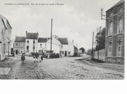 Frasnes -lez-Gosselies  Rue De La Gare Et Route D'Houtain - Les Bons Villers