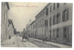 Lunéville, Faubourg D'Einville. Carte Inédite (A17p87) - Luneville