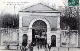 83  TOULON   ARSENAL MARITIME PORTE DE CASTIGNEAU - Toulon