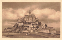 P4-50 Mont -saint-michel- Le Mont à L'arrivee -Yvon - Le Mont Saint Michel