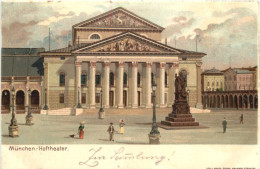 München - Hoftheater - Litho - München