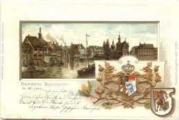 Bamberg - Regnitzpartie - Litho - Bamberg