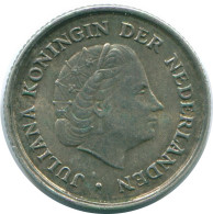 1/10 GULDEN 1966 ANTILLAS NEERLANDESAS PLATA Colonial Moneda #NL12911.3.E.A - Netherlands Antilles