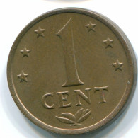 1 CENT 1973 NETHERLANDS ANTILLES Bronze Colonial Coin #S10644.U.A - Netherlands Antilles