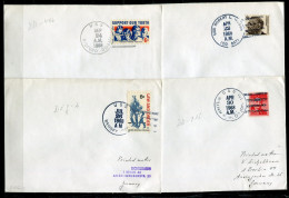 USA Schiffspost, Navire, Paquebot, Ship Letter, USS Ramsey, Radford, William M.W, Od, Robert L. Wilson - Marcophilie