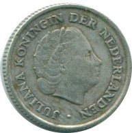 1/10 GULDEN 1963 NETHERLANDS ANTILLES SILVER Colonial Coin #NL12593.3.U.A - Antilles Néerlandaises