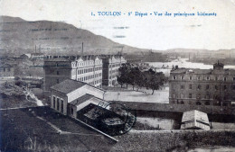 83  TOULON   5e DEPOT VUE DES PRINCIPAUX BATIMENTS - Toulon