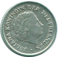 1/10 GULDEN 1966 NIEDERLÄNDISCHE ANTILLEN SILBER Koloniale Münze #NL12756.3.D.A - Niederländische Antillen