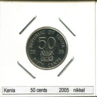 50 CENTS 2005 KENYA Moneda #AS339.E.A - Kenia
