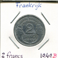 2 FRANCS 1949 B FRANCE Pièce Française #AM350.F.A - 2 Francs