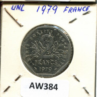 2 FRANCS 1979 FRANCE Coin #AW384.U.A - 2 Francs