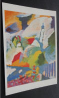 Wassily Kandinsky: Church In Murnau 1, 1910 - Munich, Städtische Galerie Im Lenbachhaus - Peintures & Tableaux