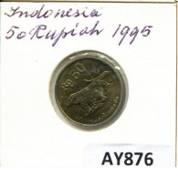 50 RUPIAH 1995 INDONESISCH INDONESIA Münze #AY876.D.A - Indonésie