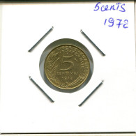 5 CENTIMES 1972 FRANCE Coin #AR336.U.A - 5 Centimes