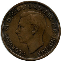 PENNY 1939 UK GRANDE-BRETAGNE GREAT BRITAIN Pièce #AN502.F.A - D. 1 Penny