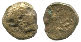 Authentic Original Ancient GREEK Coin 0.9g/9mm #NNN1312.9.U.A - Greek