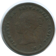 FARTHING 1843 UK GRANDE-BRETAGNE GREAT BRITAIN Pièce #AE799.16.F.A - B. 1 Farthing