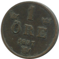 1 ORE 1897 SUÈDE SWEDEN Pièce #AD313.2.F.A - Suecia