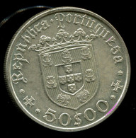 50 ESCUDOS 1968 PORTUGAL SILBER Münze #W10386.27.D.A - Portugal