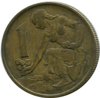 1 KORUNA 1970 CZECHOSLOVAKIA Coin #M10192.U.A - Tchécoslovaquie