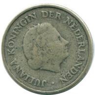 1/4 GULDEN 1963 NIEDERLÄNDISCHE ANTILLEN SILBER Koloniale Münze #NL11230.4.D.A - Antilles Néerlandaises