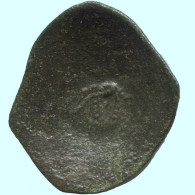Authentic Original Ancient BYZANTINE EMPIRE Trachy Coin 1.9g/24mm #AG621.4.U.A - Byzantium