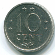 10 CENTS 1978 ANTILLAS NEERLANDESAS Nickel Colonial Moneda #S13571.E.A - Antillas Neerlandesas