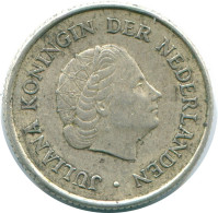 1/4 GULDEN 1967 NIEDERLÄNDISCHE ANTILLEN SILBER Koloniale Münze #NL11574.4.D.A - Netherlands Antilles