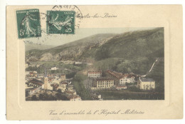 66/ CPA - Amélie Les Bains - Vue D'ensemble De L'Hopital Militaire - Amélie-les-Bains-Palalda