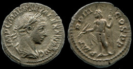 SEVERUS ALEXANDER AR DENARIUS 222-235 AD ALEXANDER STANDING #ANC12324.78.F.A - The Severans (193 AD To 235 AD)