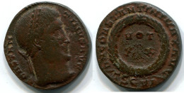 CONSTANTINE I Thessalonica Mint TSEVI D N CONSTANTINI MAX AVG #ANC12446.16.D.A - The Christian Empire (307 AD To 363 AD)