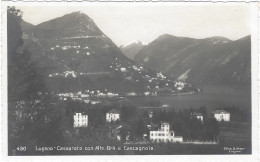 Lugano Cassarate Con Mte Brè E Castagnola Rara - Lugano