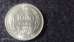 TÜRKİYE-1990--NİKEL       1000    LİRA           XF - Turkey