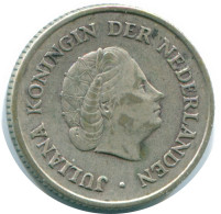 1/4 GULDEN 1960 NETHERLANDS ANTILLES SILVER Colonial Coin #NL11053.4.U.A - Nederlandse Antillen