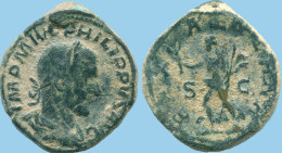PHILIP I AE SESTERTIUS ROME Mint PAX RUNNING LEF 20.7g/29.03mm #ANC13552.79.U.A - L'Anarchie Militaire (235 à 284)