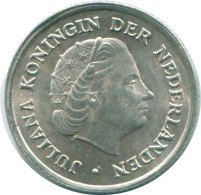 1/10 GULDEN 1970 NETHERLANDS ANTILLES SILVER Colonial Coin #NL12973.3.U.A - Nederlandse Antillen