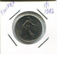 1 FRANC 1972 FRANCE Coin French Coin #AN965.U.A - 1 Franc