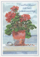 FLOWERS Vintage Postcard CPSM #PAR343.A - Fleurs