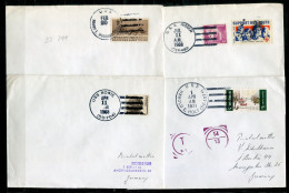 USA Schiffspost, Navire, Paquebot, Ship Letter, USS Borie, Harry E. Hubbard, Harold E. Holt, Hissem - Marcofilia