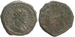 PROBUS ANTONINIANUS Siscia (? / XXI) AD 281 CLEMENTIA TEMP #ANT1916.48.D.A - Der Soldatenkaiser (die Militärkrise) (235 / 284)